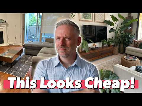 Interior Design Mistakes Making Your Home Look CHEAP