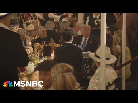 ‘It looks like Versailles’: Trump throws Mar-a-Lago gala as SNAP recipients go hungry