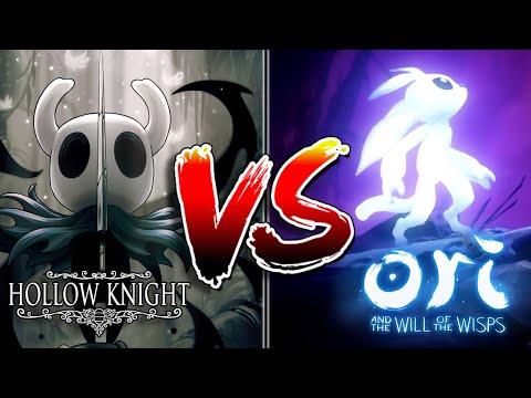 Hollow Knight Vs Ori and the Will of the Wisps - Battle of the Metroidvanias (Original)