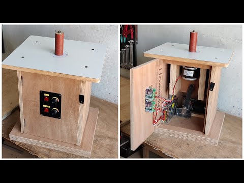 Make A Oscillating Spindle Sander | Woodworking project