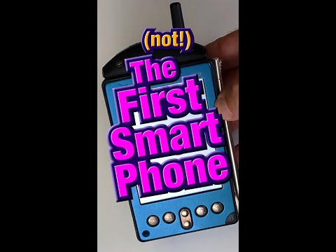 (not!!) The First Smart Phone - Handspring Visor Phone