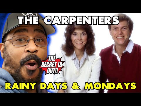 She Does THAT TOO?! The Carpenters - Rainy Days & Mondays | FIRST TIME REACTION