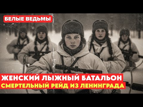"Белые ведьмы": как женский батальон лыжниц стал ночным КОШМАРОМ для немецких егерей.