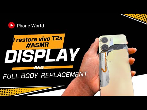 Vivo T2x Mobile || Full Body Bend How I restore Vivo Phone || ASMR