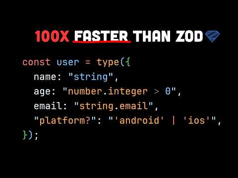 I Switched from Zod to ArkType (Here's Why)