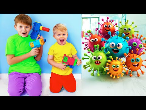 Oliver ve Çocukların Virüslerle İlgili Hikayesi