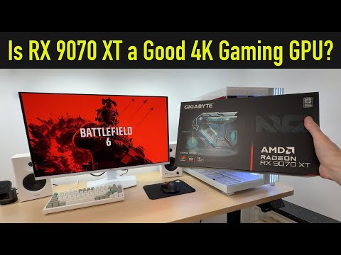 Real Gameplay Experience: RX 9070 XT at 4K [Ray Tracing, FSR 4, Frame Gen]
