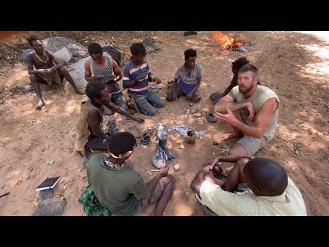 Making arrow poison and bows, Hadza food: A Hadza Documentary