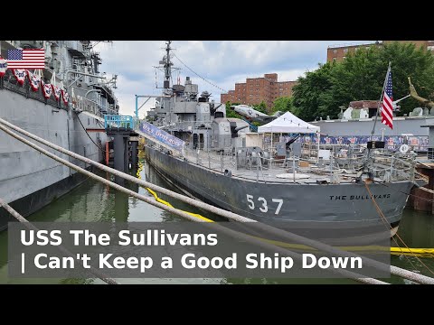 USS The Sullivans - Briefly Sunk, Quickly Raised