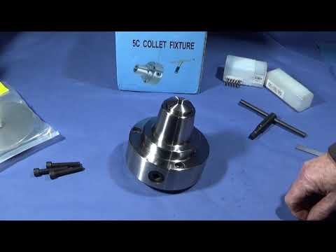 A New Chinese 125mm Dia 5C Collet Chuck For My Myford ML7
