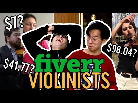 Professional Violinists Review $5 vs $100 Fiverr Violinists