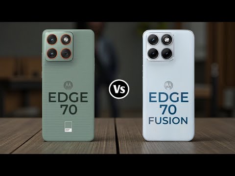 Motorola Edge 70 Vs Motorola Edge 70 Fusion