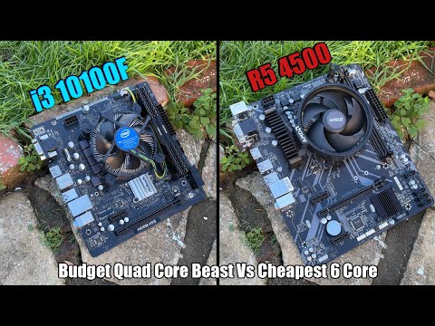 I3 10100F Vs Ryzen 5 4500 - Which Is Better For The Money?
