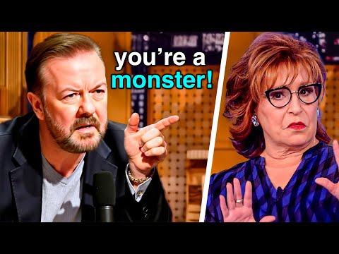 When Ricky Gervais ROASTED People On Talk Shows