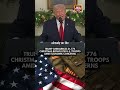Trump Announces $1,776 'Warrior Dividend' Christmas Bonus For 1.45 Million US Troops