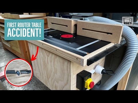 DIY Router Table Part 3 - Dust Collection