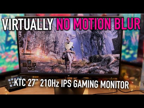 NO MOTION BLUR?! KTC H27T22C-3 27" 210 Hz, IPS, 1440p Gaming Monitor