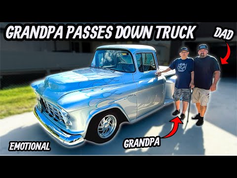Grandpa Passes Down His ORIGINAL Truck To My Dad *EMOTIONAL
