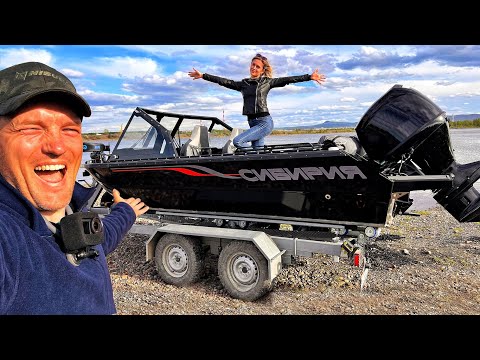 ВОТ ОНА! КУПИЛ ЛОДКУ МЕЧТЫ! БАЛАНС ВО ВСЁМ! САМЫЙ ПОДРОБНЫЙ ОБЗОР НА ЛОДКУ!