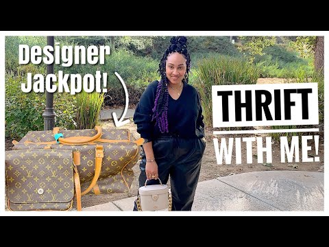 Thrift With Me | I Hit The $6000 Designer JACKPOT!