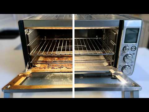 The Best Way To Deep Clean Your Toaster Oven!