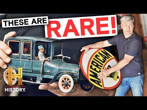 Rare Signs Found in Old Farm House (Season 25) | American Pickers