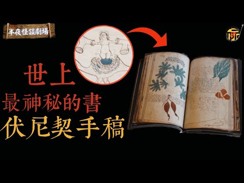 600年無人破解的《伏尼契手稿》，是外星文明的筆記？平行時空的另一個地球？還是中世紀的禁忌煉金術，隱含長生不老秘方……     | 半夜怪談劇場      #都市傳說 #粵語廣播 #詭異故事
