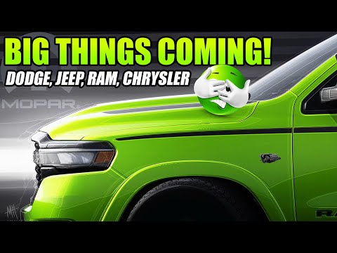 BIG THINGS COMING FOR DODGE, RAM, JEEP, AND MAYBE EVEN CHRYSLER! ....OR STELLANTIS IS DONE!