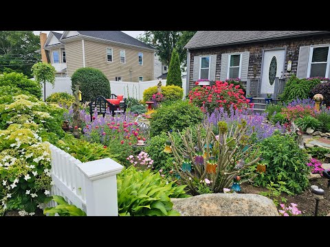 She Built a Front Yard Flower Garden & a Secret Backyard Retreat!