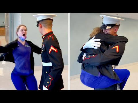 Top 100 Most Emotional Soldiers Coming Home Moments of 2023 !
