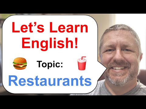 Let's Learn English! Topic: Restaurants! ๐