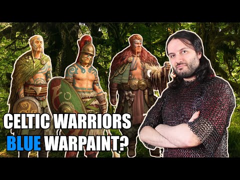 The Celts through The Eyes of The Romans: Blue War Paint? Phalanx?