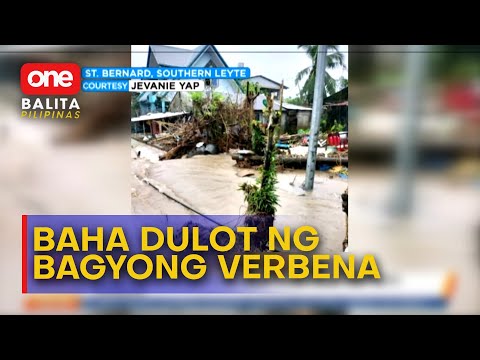 Ilang lugar sa VisMin, nalubog sa baha dahil sa Bagyong Verbena | One Balita Pilipinas