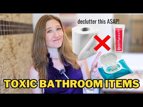 12 TOXIC Bathroom Items You Should Declutter Immediately (do this instead)