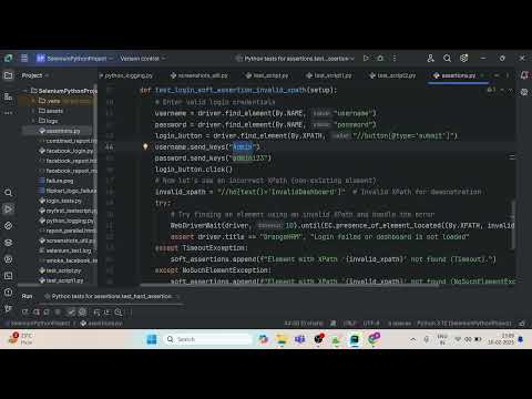 Hard vs Soft Assertions in PyTest | Python Selenium Testing Explained