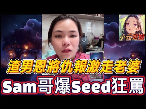 渣男恩將仇報，激到老婆走佬.. Sam哥爆Seed狂罵🔥🤬 #小元姐姐 #廣東話 #小元情感分享 #小圓感情分享 4 18 NO AB