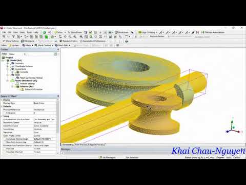 TUTORIAL 9  Simulation of pipe bending process using ANSYS Workbench