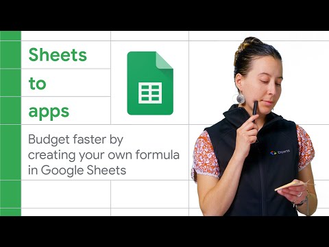 How to create a personalized budget via Google Sheets and Apps Script