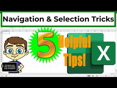 5 Excel Navigation and Selection Tricks to Save You Time!
