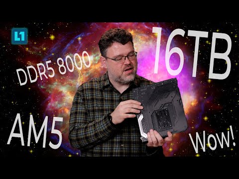 16TB of Storage and DDR5-8000 on AM5? Featuring the Phantom Gaming X870E Nova Wifi