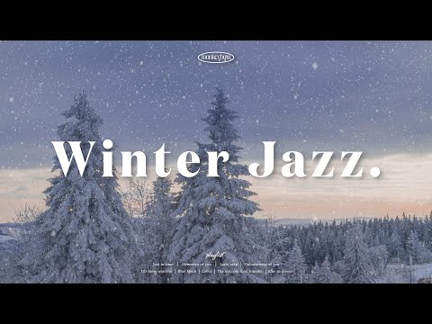 [Playlist] 겨울에 듣기 딱❗️좋은 적당한 텐션의 재즈플리🤍 편안하게 듣기 좋은 부드러운 감성의 재즈플레이리스트☃️ Winter Jazz Piano Instrumental