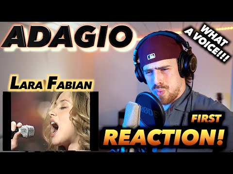 First time EVER hearing Lara Fabian - Adagio (live) REACTION! (NO WONDER SHE INSPIRED DIMASH!!!)
