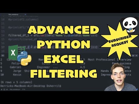 Advanced Excel Filtering Across Workbooks Tutorial - Excel Automation with Python Series