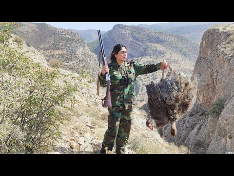 Rural life in Iran: A day of hunting and cooking in the mountains