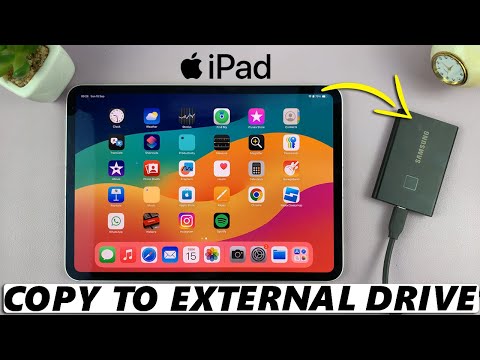 How To Transfer Photos & Videos From iPad To External Drive