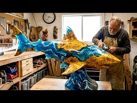 I Trapped This Shark In Epoxy - The Result Stunned Everyone.