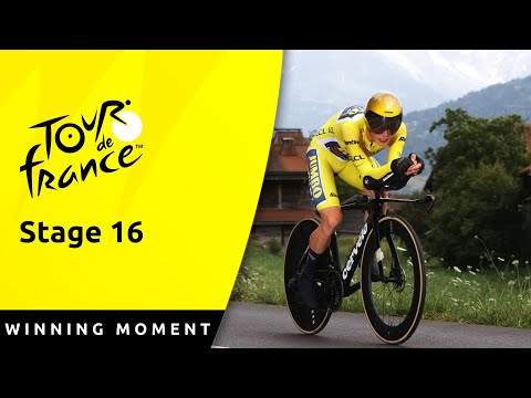 VINGEGAARD SHOWS WHO'S STRONGEST - Tour de France Stage 16 Winning Moment