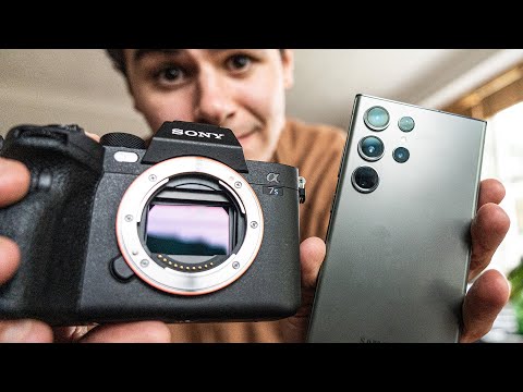 S23 Ultra vs. Sony Professional Video Camera!