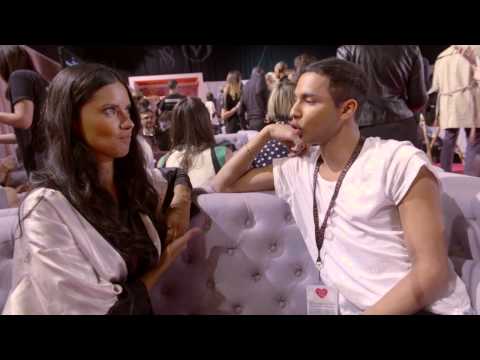 Victoria's Secret: Olivier Rousteing meets Adriana Lima