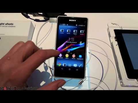 Sony Xperia Z1 Compact First Look at CES 2014